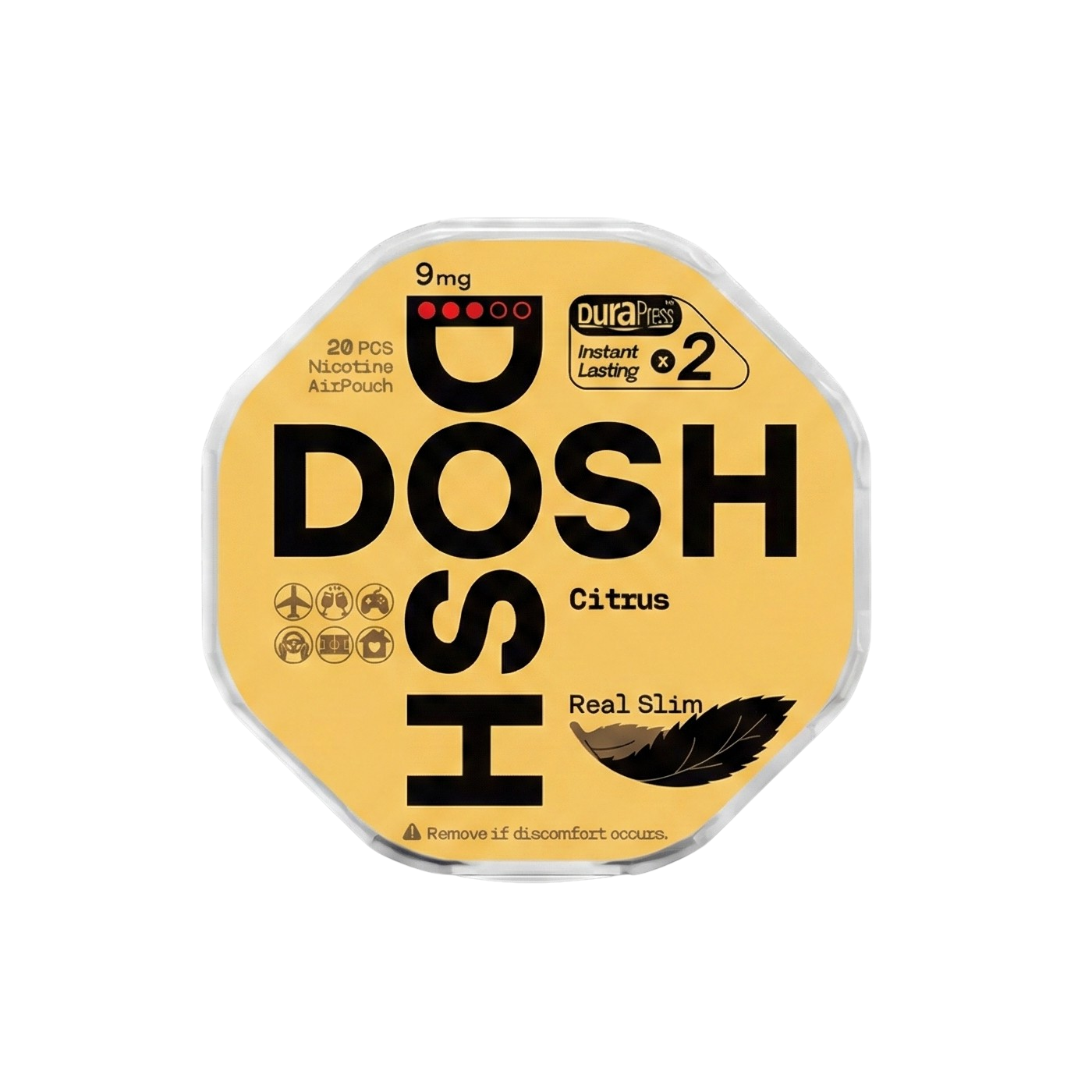 DOSH Citrus 9 mg/pouch (94 mg/g)