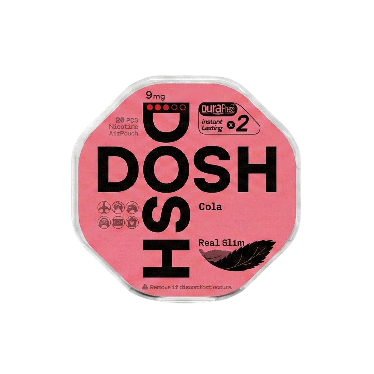 DOSH Cola 9 mg/pouch (94 mg/g)