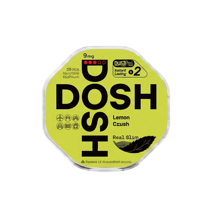 DOSH Lemon Crush 9 mg/pouch (94 mg/g)