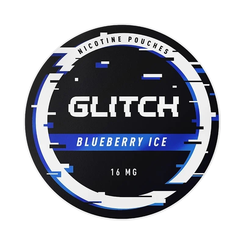 GLITCH Blueberry Ice 12.8 mg/pouch (16 mg/g)