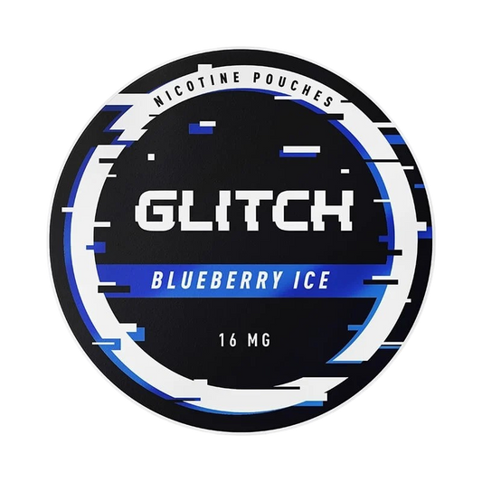 GLITCH Blueberry Ice 12.8 mg/pouch (16 mg/g)