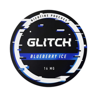 GLITCH Blueberry Ice 12.8 mg/pouch (16 mg/g)