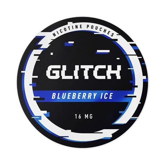 GLITCH Blueberry Ice 12.8 mg/pouch (16 mg/g)