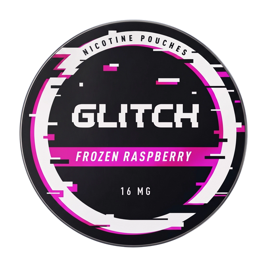 GLITCH Frozen Raspberry 12.8 mg/pouch (16 mg/g)