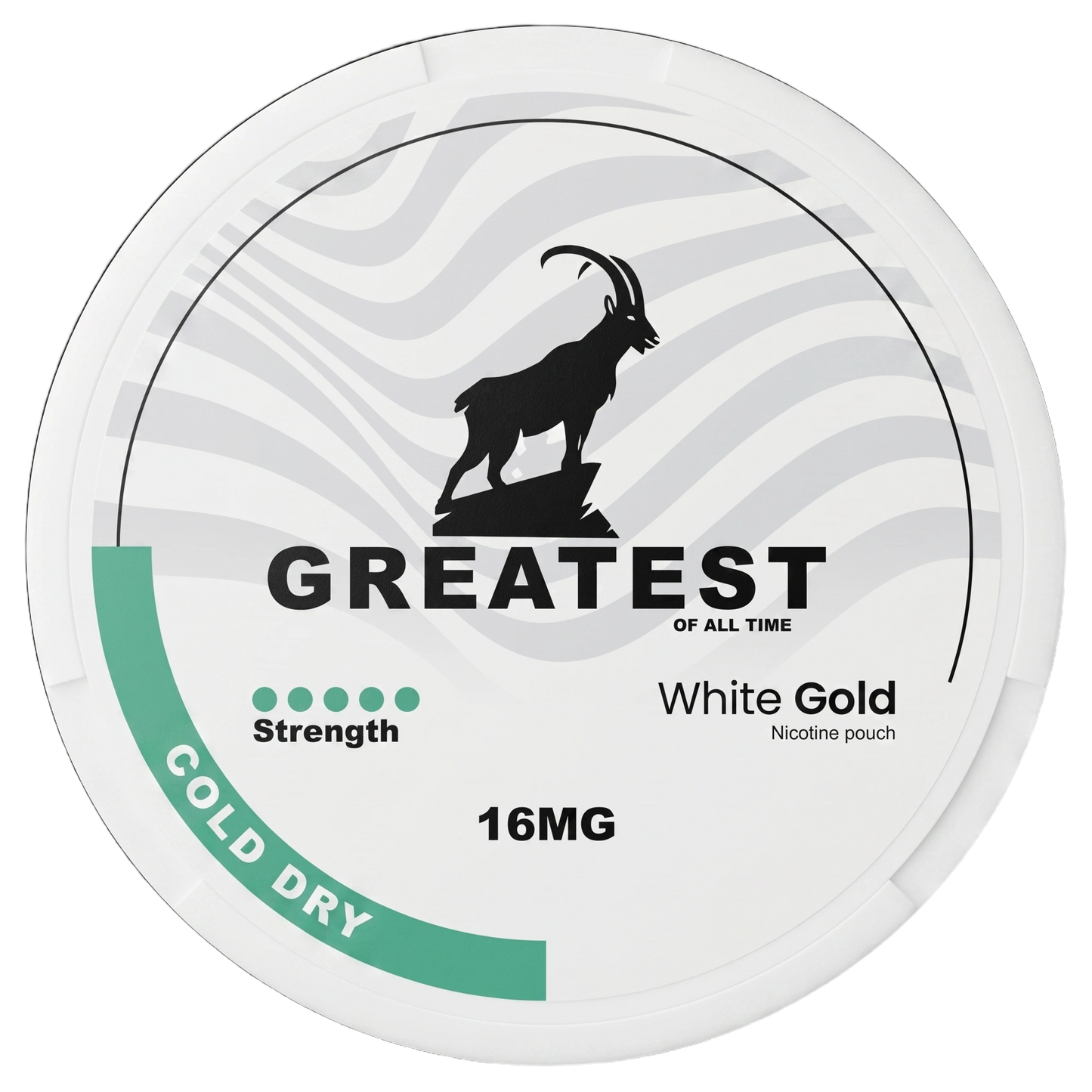 GREATEST Cold Dry Mega Can 12 mg/pouch (16 mg/g)