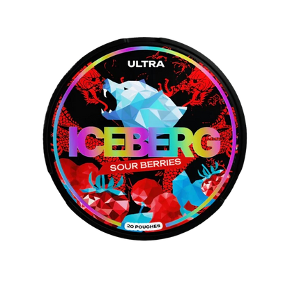 Iceberg Sour Berries 16.8 mg/pouch (28 mg/g)