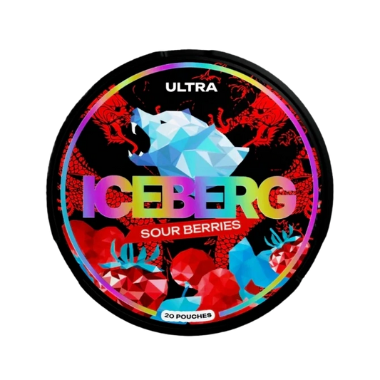 Iceberg Ultra Sour Berries 16.8 mg/pouch (28 mg/g)