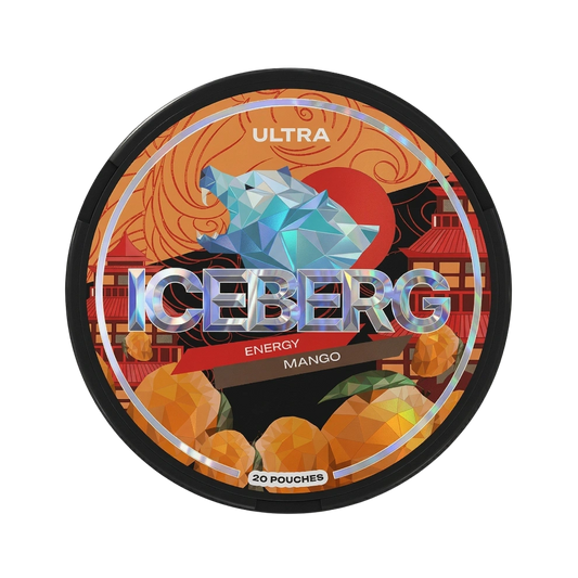 Iceberg Ultra Energy Mango 16.8 mg/pouch (28 mg/g)