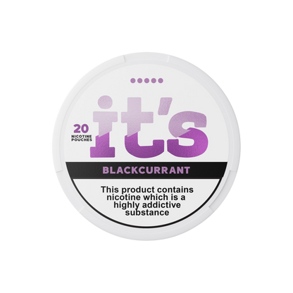 It's Blackcurrant 20 mg/pouch (26.6 mg/g)