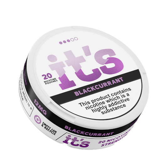 It's Blackcurrant 20 mg/pouch (26.6 mg/g)