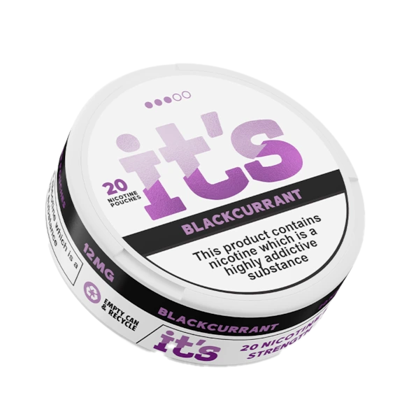 It's Blackcurrant 20 mg/pouch (26.6 mg/g)