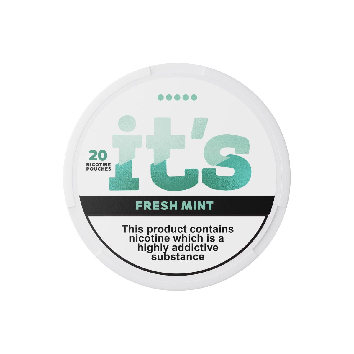 It's Fresh Mint 20 mg/pouch (26.6 mg/g)