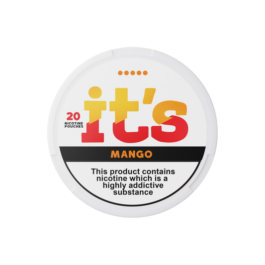 It's Mango 20 mg/pouch (26.6 mg/g)