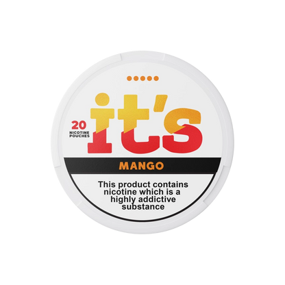 It's Mango 20 mg/pouch (26.6 mg/g)