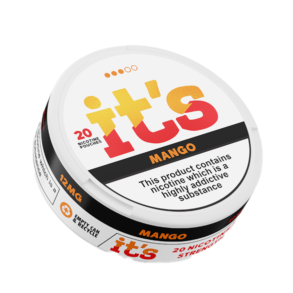 It's Mango 20 mg/pouch (26.6 mg/g)