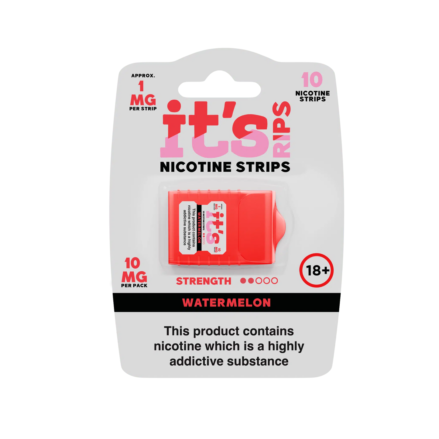 It's Rips Watermelon 1 mg/strip (10 mg/pack)
