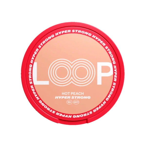 LOOP Hot Peach Hyper Strong 15.6 mg/pouch (25 mg/g)