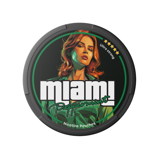 Miami Peppermint Ultra Strong 19.5 mg/pouch (30 mg/g)