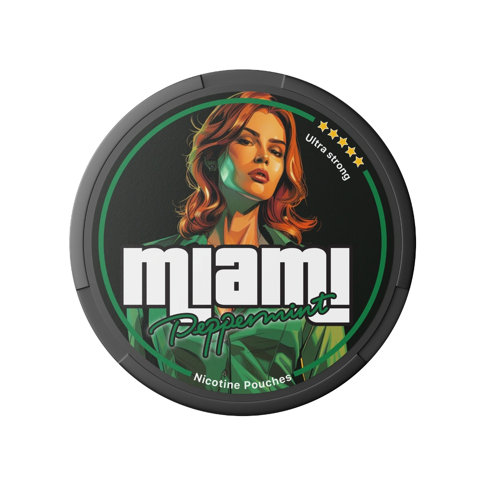 Miami Peppermint Ultra Strong 19.5 mg/pouch (30 mg/g)