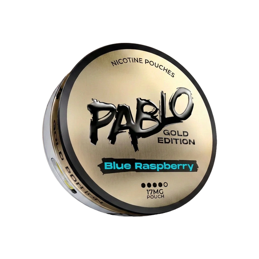 Pablo Gold Edition Blue Raspberry 17 mg/pouch (24.3 mg/g)