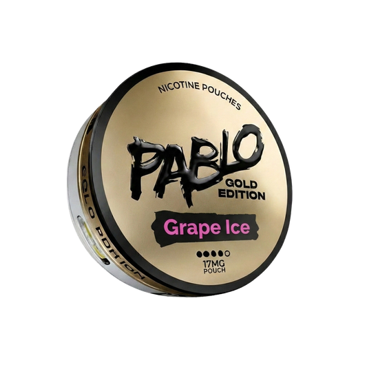 Pablo Gold Edition Grape Ice 17 mg/pouch (24.3 mg/g)