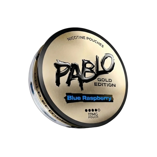 Pablo Gold Edition Blue Raspberry 17 mg/pouch (24.3 mg/g)