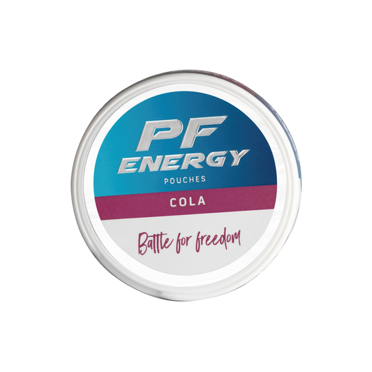 PF Energy Cola Cafeină 65 mg/pouch (130 mg/g)