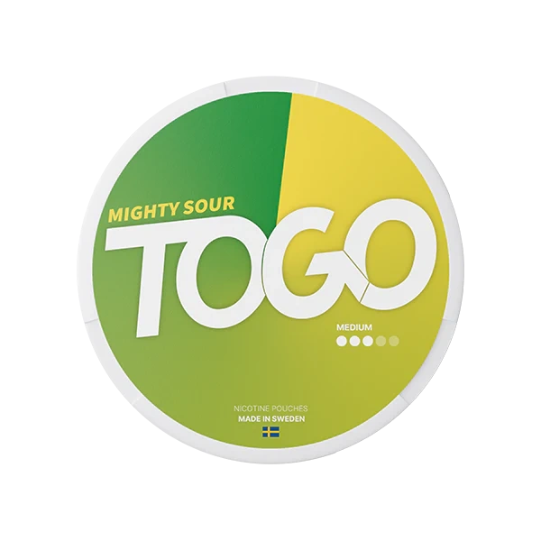 TOGO Mighty Sour 8 mg/pouch (13.33 mg/g)